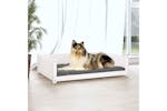 Dog Bed White 955x655x28 Cm Solid Pine Wood Dog Bed White 955x655x28 Cm Solid Pine Wood