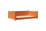 Dog Bed Wax Brown 955x655x28 Cm Solid Wood Pine Dog Bed Wax Brown 955x655x28 Cm Solid Wood Pine
