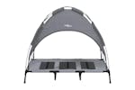 Dog Bed With Canopy Anthracite Oxford Fabric And Steel Dog Bed With Canopy Anthracite Oxford Fabric And Steel
