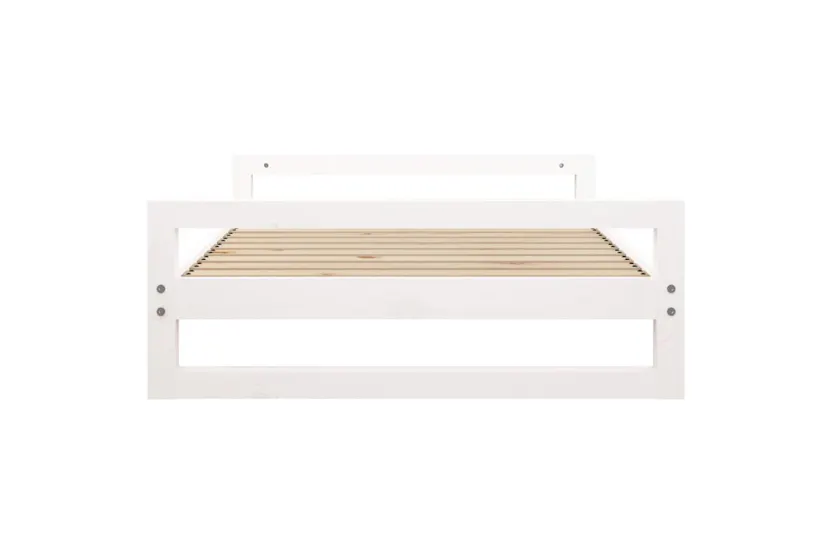 Dog Bed White 1055x755x28 Cm Solid Pine Wood Dog Bed White 1055x755x28 Cm Solid Pine Wood