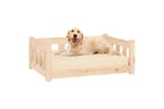 Dog Bed 755x555x28 Cm Solid Wood Pine Dog Bed 755x555x28 Cm Solid Wood Pine