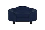 Dog Sofa Blue 67x47x36 Cm Plush Dog Sofa Blue 67x47x36 Cm Plush