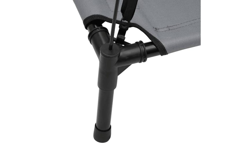 Dog Bed With Canopy Anthracite Oxford Fabric And Steel Dog Bed With Canopy Anthracite Oxford Fabric And Steel