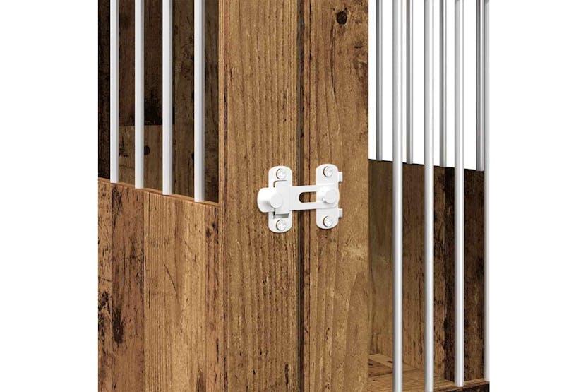 Dog Crate Furniture Old Wood 55x75x65 Cm Engineered Wood Dog Crate Furniture Old Wood 55x75x65 Cm Engineered Wood