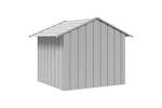 Dog House With Roof 131x101x102 Cm Galvanised Steel Dog House With Roof 131x101x102 Cm Galvanised Steel