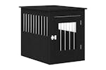 Dog Crate Furniture Black Oak 55x75x65 Cm Engineered Wood Dog Crate Furniture Black Oak 55x75x65 Cm Engineered Wood