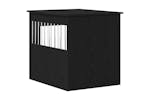 Dog Crate Furniture Black Oak 645x80x71 Cm Engineered Wood Dog Crate Furniture Black Oak 645x80x71 Cm Engineered Wood