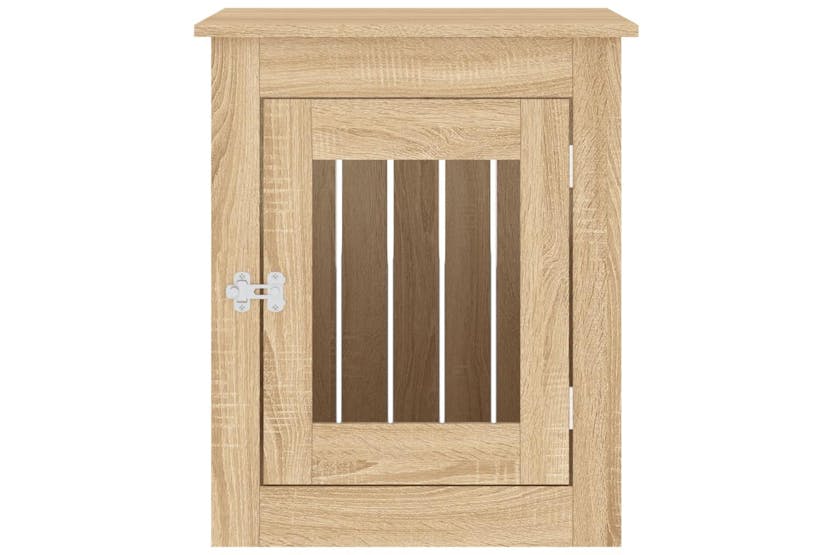 Dog Crate Furniture Sonoma Oak 55x75x65 Cm Engineered Wood Dog Crate Furniture Sonoma Oak 55x75x65 Cm Engineered Wood