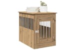 Dog Crate Furniture Artisan Oak 55x80x68 Cm Engineered Wood Dog Crate Furniture Artisan Oak 55x80x68 Cm Engineered Wood