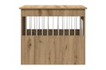Dog Crate Furniture Artisan Oak 55x80x68 Cm Engineered Wood Dog Crate Furniture Artisan Oak 55x80x68 Cm Engineered Wood