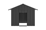 Dog House With Roof 131x101x102 Cm Galvanised Steel Dog House With Roof 131x101x102 Cm Galvanised Steel
