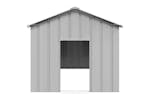 Dog House With Roof 113x153x101 Cm Galvanised Steel Dog House With Roof 113x153x101 Cm Galvanised Steel