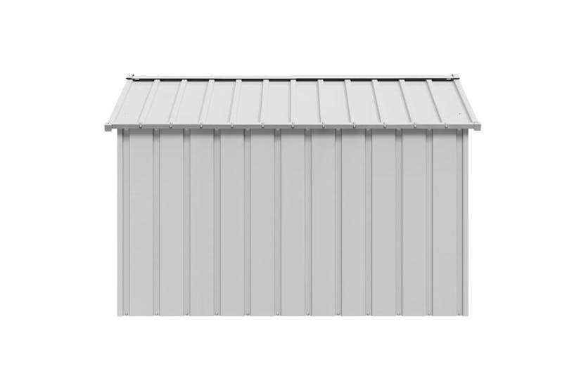 Dog House With Roof 113x153x101 Cm Galvanised Steel Dog House With Roof 113x153x101 Cm Galvanised Steel
