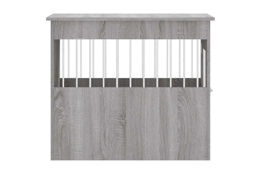 Dog Crate Furniture Grey Sonoma 55x80x68 Cm Engineered Wood Dog Crate Furniture Grey Sonoma 55x80x68 Cm Engineered Wood