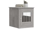 Dog Crate Furniture Grey Sonoma 645x80x71 Cm Engineered Wood Dog Crate Furniture Grey Sonoma 645x80x71 Cm Engineered Wood