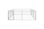 Outdoor Dog Kennel With Door 3x4x1 M Galvanised Steel Outdoor Dog Kennel With Door 3x4x1 M Galvanised Steel