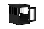 Dog Crate Furniture Black Oak 45x62x59 Cm Engineered Wood Dog Crate Furniture Black Oak 45x62x59 Cm Engineered Wood