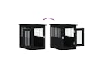 Dog Crate Furniture Black 45x62x59 Cm Engineered Wood Dog Crate Furniture Black 45x62x59 Cm Engineered Wood
