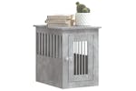 Dog Crate Furniture Concrete Grey 45x62x59 Cm Engineered Wood Dog Crate Furniture Concrete Grey 45x62x59 Cm Engineered Wood