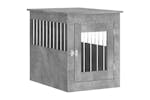 Dog Crate Furniture Concrete Grey 55x75x65 Cm Engineered Wood Dog Crate Furniture Concrete Grey 55x75x65 Cm Engineered Wood