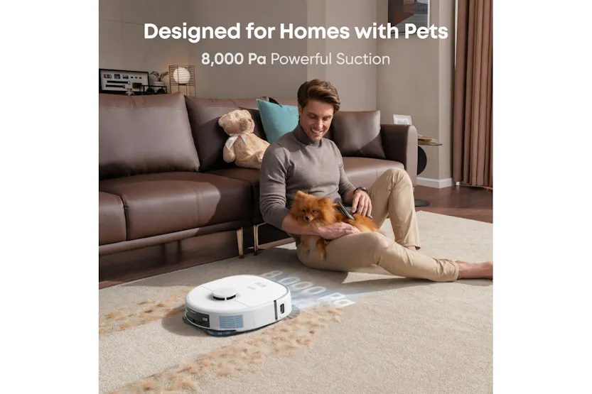 Eufy X10 Pro Omni Robot Vacuum Ultimate Bundle | White | T2351221 Eufy X10 Pro Omni Robot Vacuum Ultimate Bundle | White | T2351221