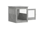 Dog Crate Furniture Concrete Grey 645x80x71 Cm Engineered Wood Dog Crate Furniture Concrete Grey 645x80x71 Cm Engineered Wood