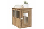 Dog Crate Furniture Artisan Oak 45x62x59 Cm Engineered Wood Dog Crate Furniture Artisan Oak 45x62x59 Cm Engineered Wood