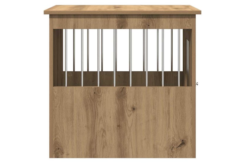 Dog Crate Furniture Artisan Oak 45x62x59 Cm Engineered Wood Dog Crate Furniture Artisan Oak 45x62x59 Cm Engineered Wood