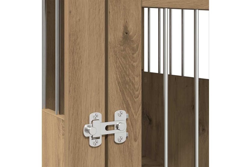 Dog Crate Furniture Artisan Oak 45x62x59 Cm Engineered Wood Dog Crate Furniture Artisan Oak 45x62x59 Cm Engineered Wood