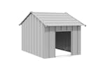 Dog House With Roof 83x130x85 Cm Galvanised Steel Dog House With Roof 83x130x85 Cm Galvanised Steel