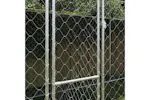 Dog Cage Silver 800 X 200 X 256 Cm Galvanised Steel Dog Cage Silver 800 X 200 X 256 Cm Galvanised Steel