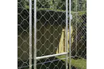 Dog Cage Silver 400 X 200 X 256 Cm Galvanised Steel Dog Cage Silver 400 X 200 X 256 Cm Galvanised Steel