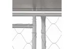 Dog Cage Silver 400 X 200 X 256 Cm Galvanised Steel Dog Cage Silver 400 X 200 X 256 Cm Galvanised Steel