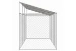 Dog Cage Silver 600 X 200 X 256 Cm Galvanised Steel Dog Cage Silver 600 X 200 X 256 Cm Galvanised Steel