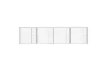 Dog Cage Silver 800 X 200 X 200 Cm Galvanised Steel Dog Cage Silver 800 X 200 X 200 Cm Galvanised Steel