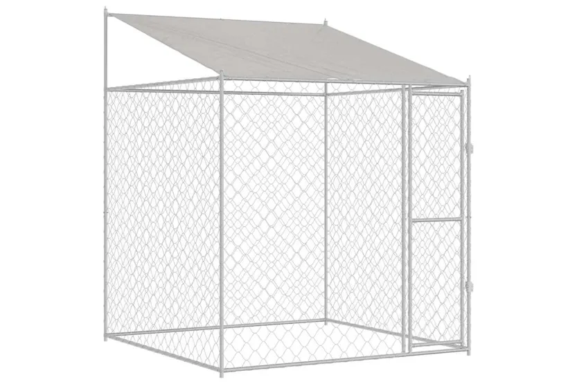 Dog Cage 200 X 200 X 258 Cm Steel And Pe Dog Cage 200 X 200 X 258 Cm Steel And Pe