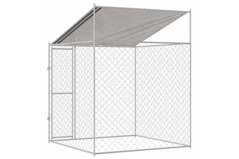 Dog Cage 200 X 200 X 258 Cm Steel And Pe Dog Cage 200 X 200 X 258 Cm Steel And Pe