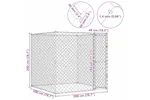 Dog Cage 2 X 2 X 2 M Steel Dog Cage 2 X 2 X 2 M Steel