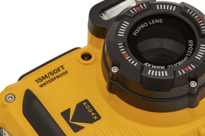 Kodak PixPro WPZ2 Compact Digital Camera | Yellow Kodak PixPro WPZ2 Compact Digital Camera | Yellow