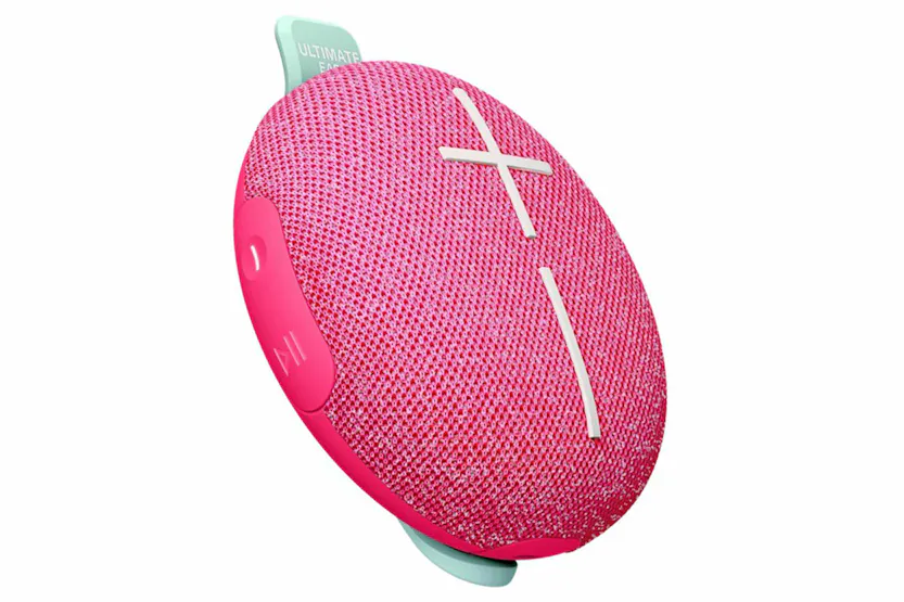 Ultimate Ears Miniroll Portable Bluetooth Speaker | Calming Pink Ultimate Ears Miniroll Portable Bluetooth Speaker | Calming Pink