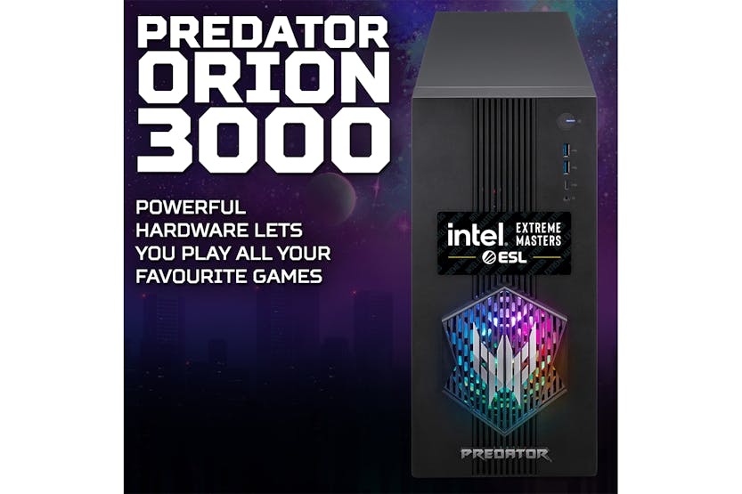 Acer Predator Orion 3000 Intel Core i7 | 16GB | 1TB | GeForce RTX 5060 | Black Acer Predator Orion 3000 Intel Core i7 | 16GB | 1TB | GeForce RTX 5060 | Black