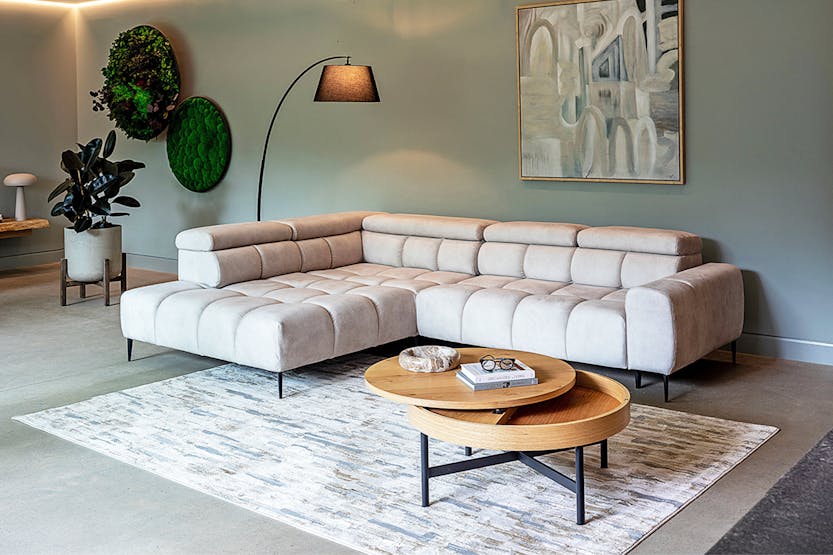 Heather Coffee Table | Wooden Top | Natural Heather Coffee Table | Wooden Top | Natural