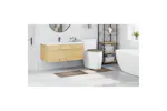 Anti-slip Bath Mat Set 3 Pcs Brown Pp Anti-slip Bath Mat Set 3 Pcs Brown Pp