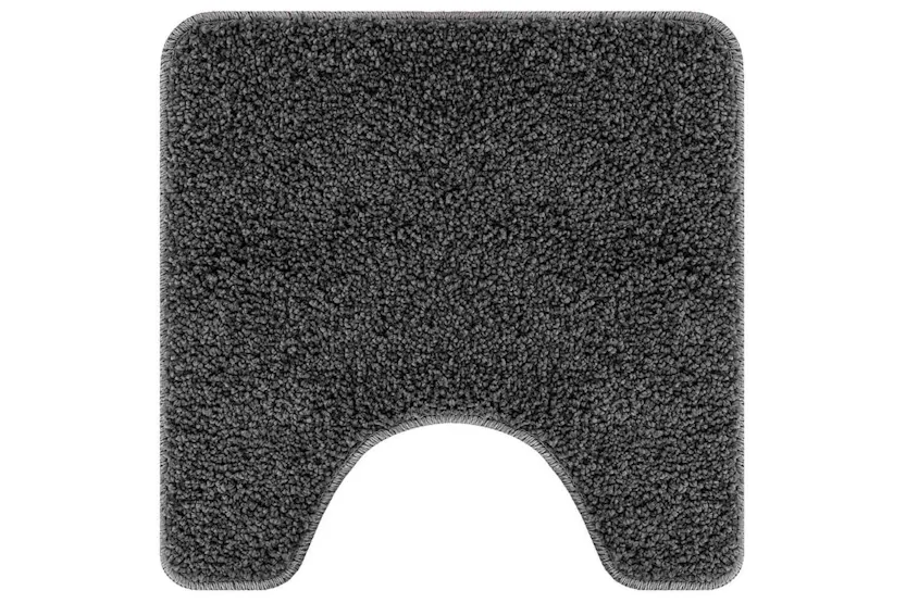 Anti-slip Bath Mat Set 3 Pcs Dark Grey Pp Anti-slip Bath Mat Set 3 Pcs Dark Grey Pp
