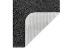 Anti-slip Bath Mat Set 3 Pcs Dark Grey Pp Anti-slip Bath Mat Set 3 Pcs Dark Grey Pp
