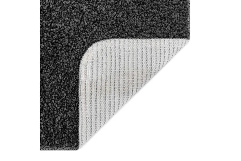 Anti-slip Bath Mat Set 3 Pcs Dark Grey Pp Anti-slip Bath Mat Set 3 Pcs Dark Grey Pp
