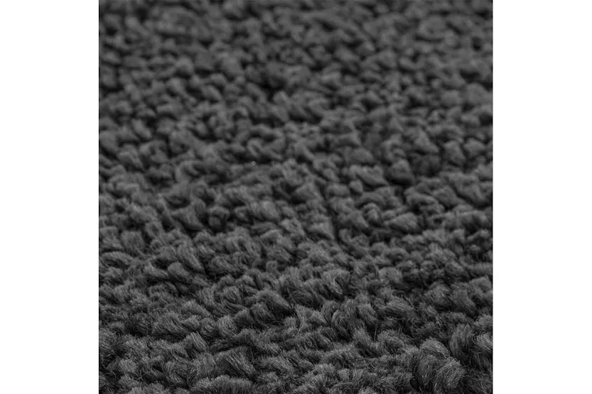 Anti-slip Bath Mat Set 3 Pcs Dark Grey Pp Anti-slip Bath Mat Set 3 Pcs Dark Grey Pp