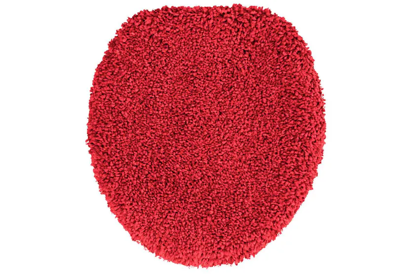 Anti-slip Bath Mat Set 3 Pcs Red Pp Anti-slip Bath Mat Set 3 Pcs Red Pp