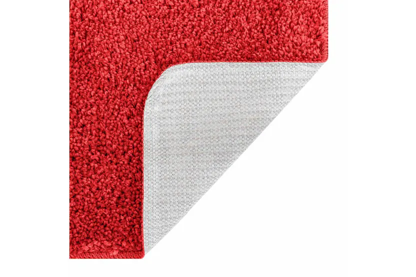 Anti-slip Bath Mat Set 3 Pcs Red Pp Anti-slip Bath Mat Set 3 Pcs Red Pp