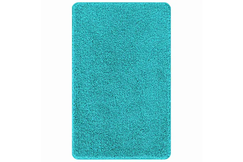 Anti-slip Bath Mat Set 3 Pcs Turquoise Pp Anti-slip Bath Mat Set 3 Pcs Turquoise Pp